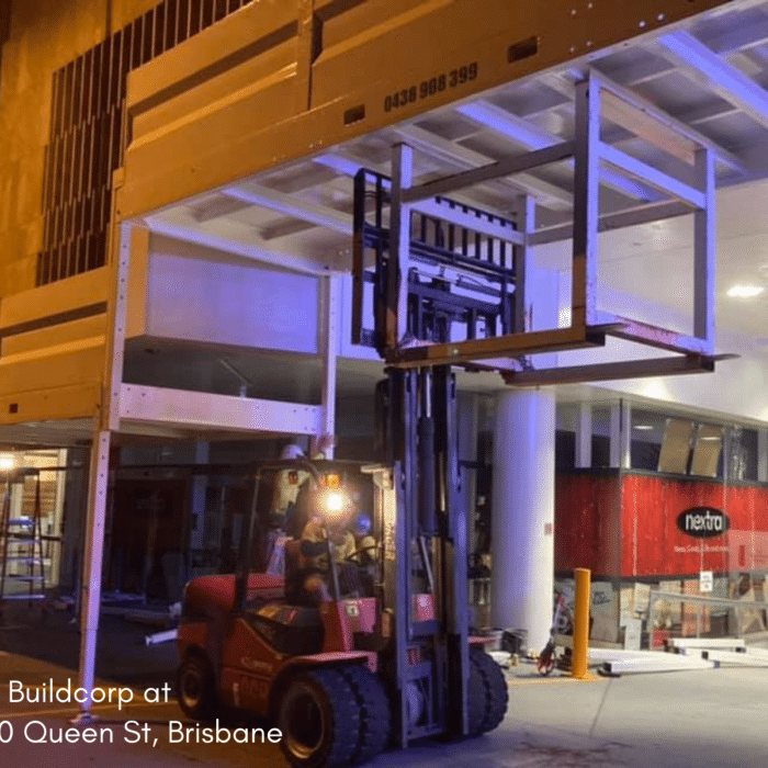 Guardian Gantry forklift installation